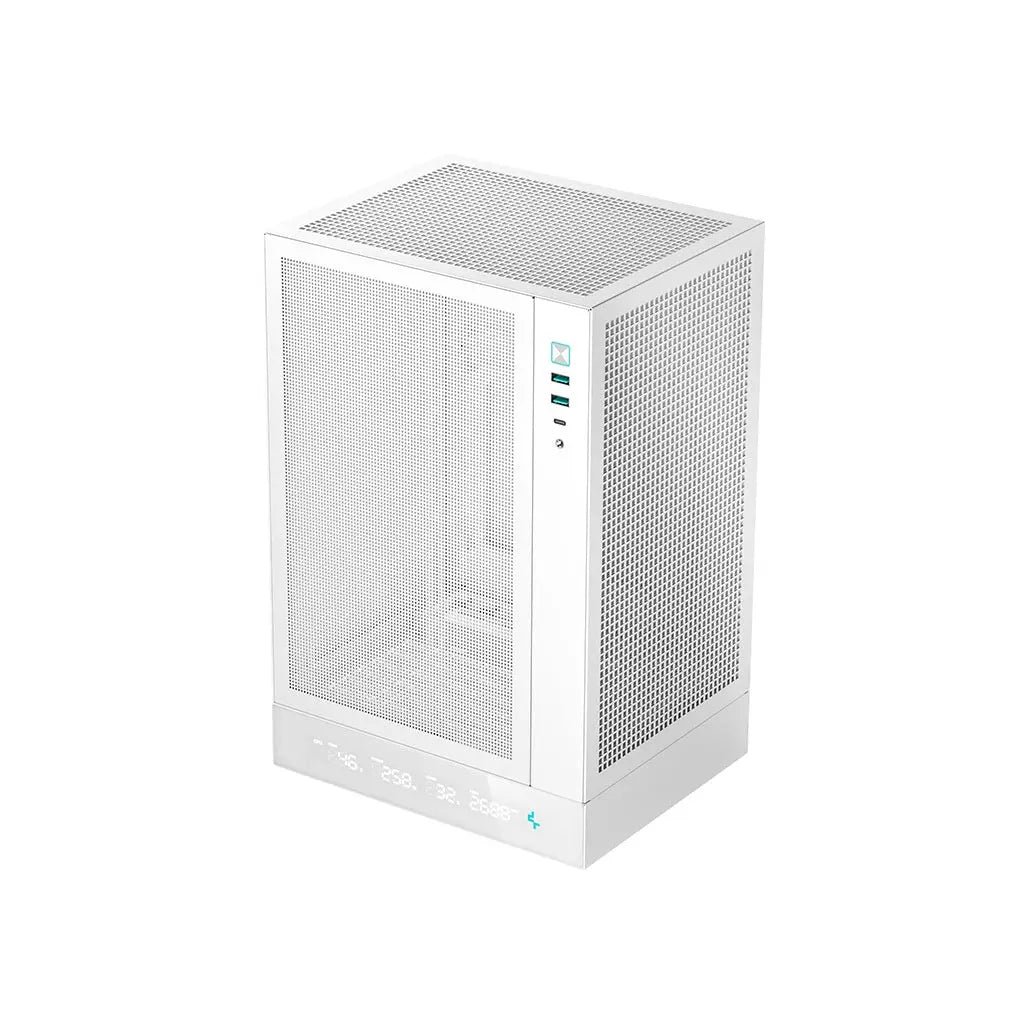 DeepCool CH170 WH Digital Mini ITX Computer Cabinet - White