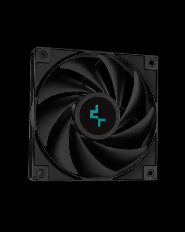 Deepcool LS720S Zero Dark BK 360mm All in one CPU Liquid Cooler - Black - Image 3