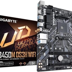 Gigabyte B450M DS3H WiFi MicroATX Motherboard Socket AM4 DDR4