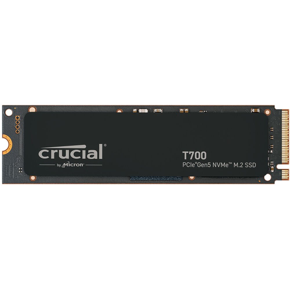Crucial T700 1TB PCIe Gen5 NVMe M.2 Internal Solid State Drive