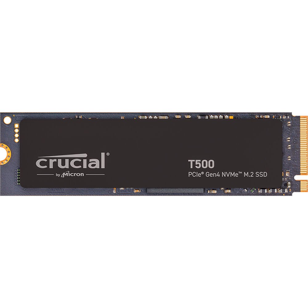 Crucial T500 4TB PCIe Gen4 x4 NVMe M.2 Internal Solid State Drive