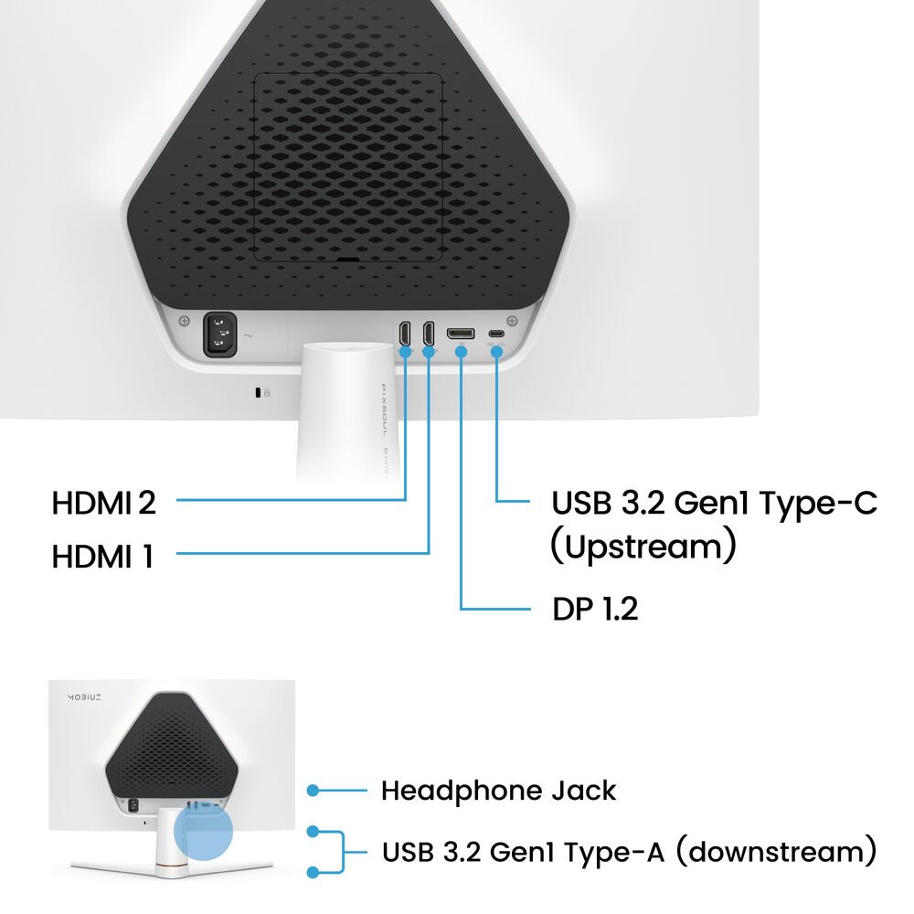 BenQ EX251 25” 220Hz 1080p FHD AI Powered PixSoul Gaming Monitor with Built-in Speaker - Image 8