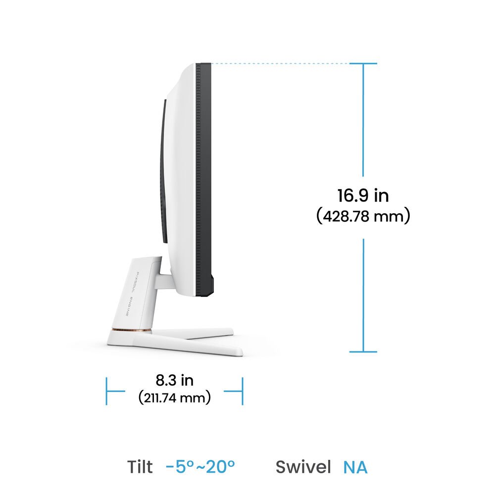 BenQ EX251 25” 220Hz 1080p FHD AI Powered PixSoul Gaming Monitor with Built-in Speaker - Image 11