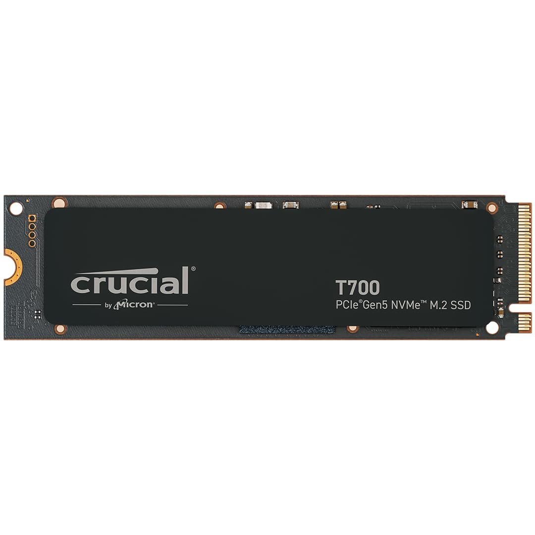 Crucial T700 2 TB M.2 NVMe Gen5 Internal SSD