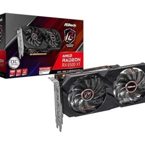 ASRock AMD Radeon RX 6500XT Phantom Gaming D OC 4GB GDDR6 64BIt Graphics Card