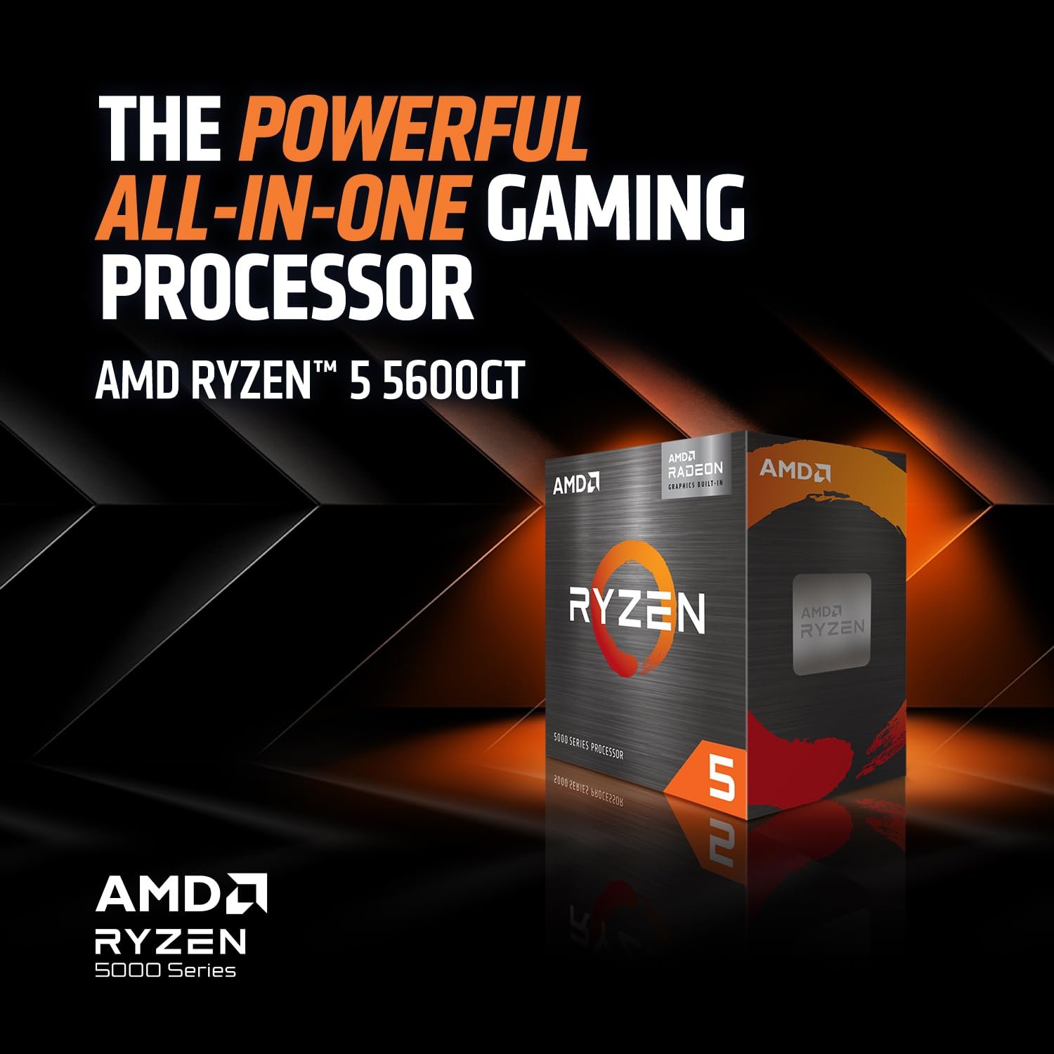 AMD Ryzen 5 5600GT 6 Cores 12 Threads 4.6GHz 19MB Cache AM4 Socket 64-bit Desktop Processor - Image 3