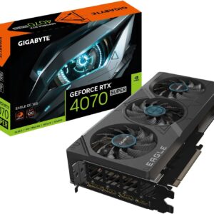 GIGABYTE GeForce RTX 4070 Super Eagle OC 3X WINDFORCE Fans 12GB 192-bit GDDR6X Graphics Card