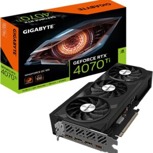 GIGABYTE GeForce RTX 4070 Ti WINDFORCE OC 12GB 192-bit GDDR6X Graphics Card