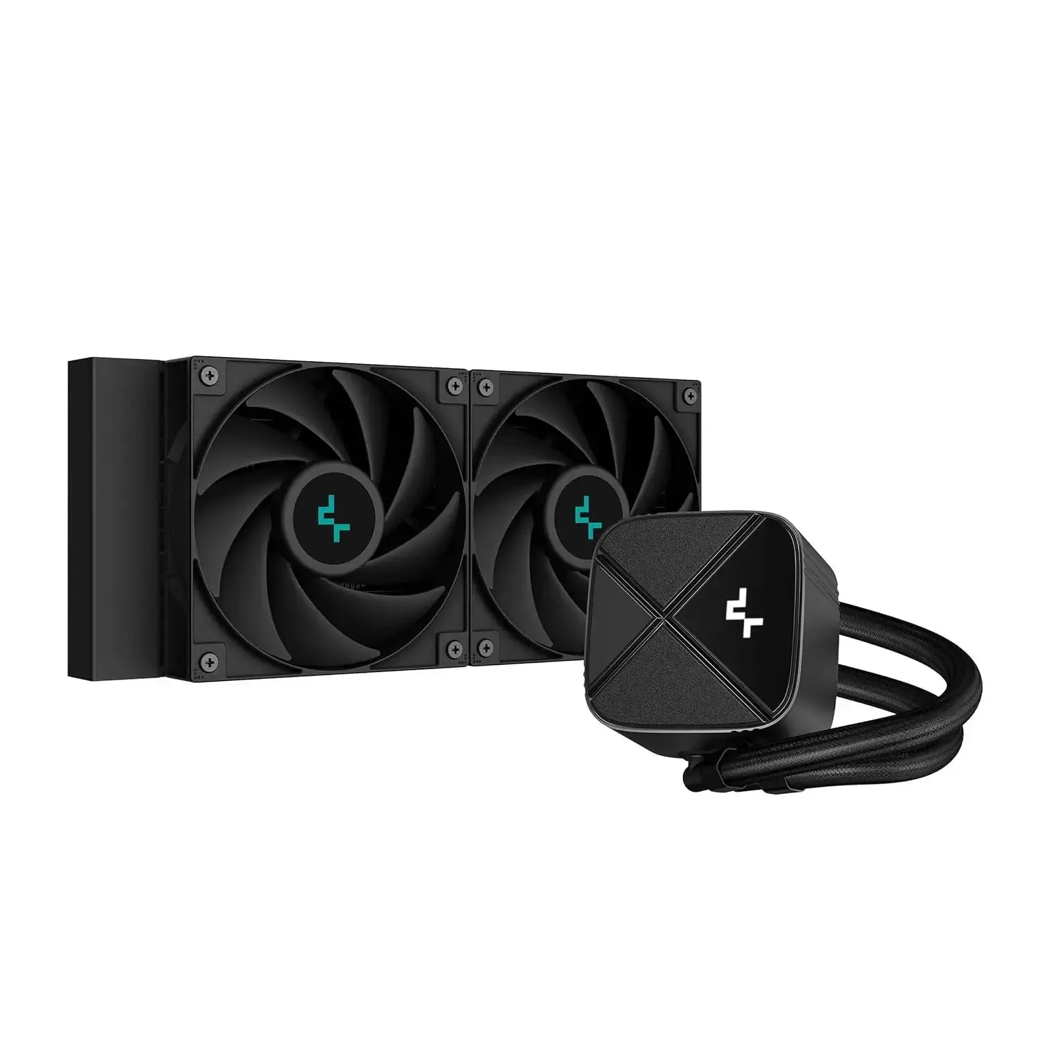 Deepcool LS520S Zero Dark BK 240mm All in one CPU Liquid Cooler - Black