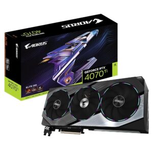 GIGABYTE AORUS GeForce RTX 4070 Ti Elite 12GB 192-Bit GDDR6X Graphics Card