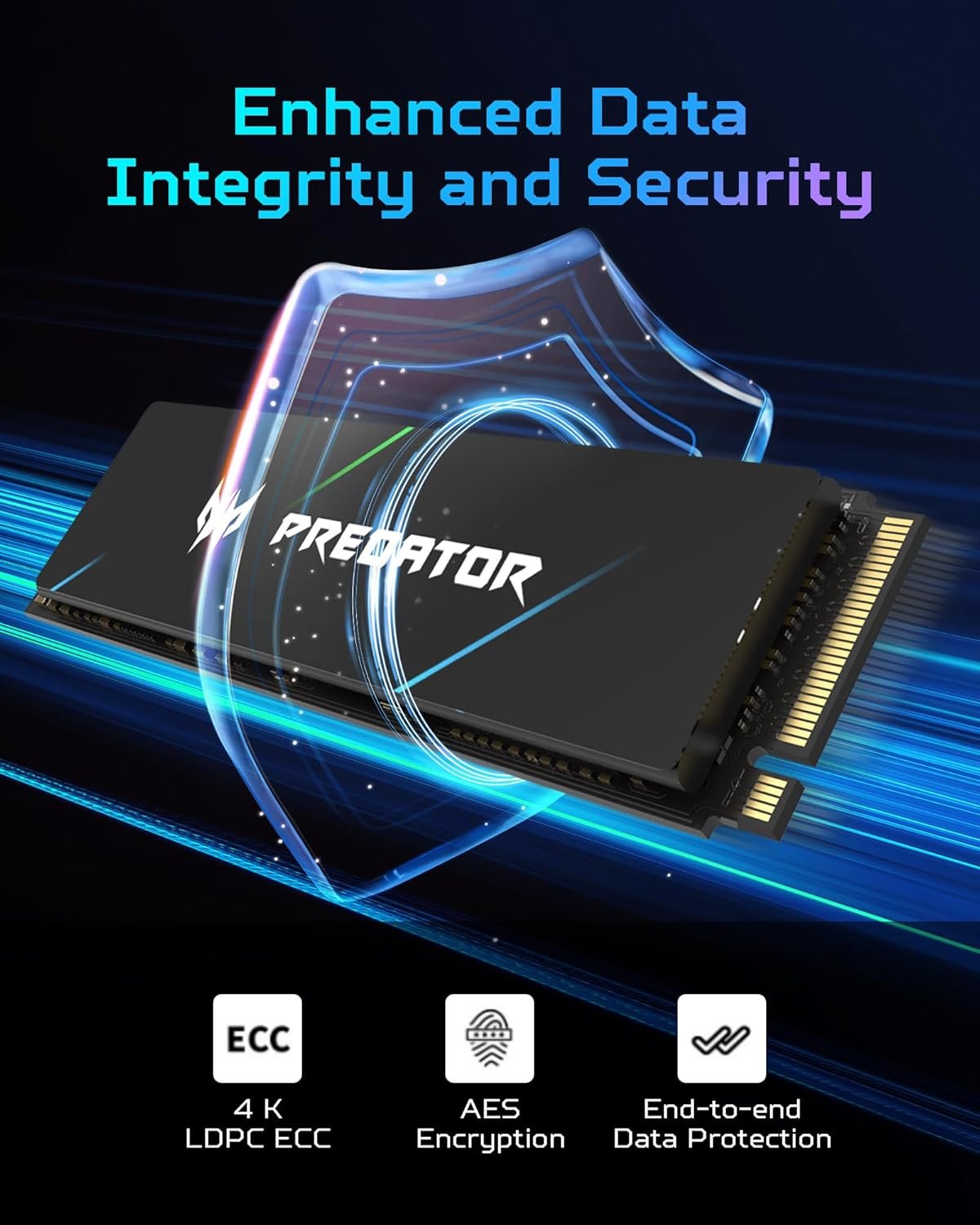 Acer Predator GM7000 512GB M.2 NVMe Gen4 Internal SSD - Image 5