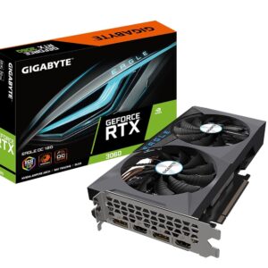 GIGABYTE GeForce RTX 3060 Eagle OC 12GB 192-bit GDDR6 Graphics Card