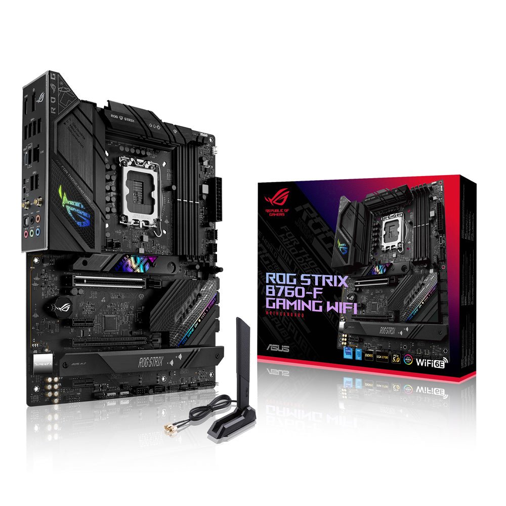 ASUS ROG STRIX B760-F GAMING WIFI Intel B760 LGA 1700 ATX Motherboard
