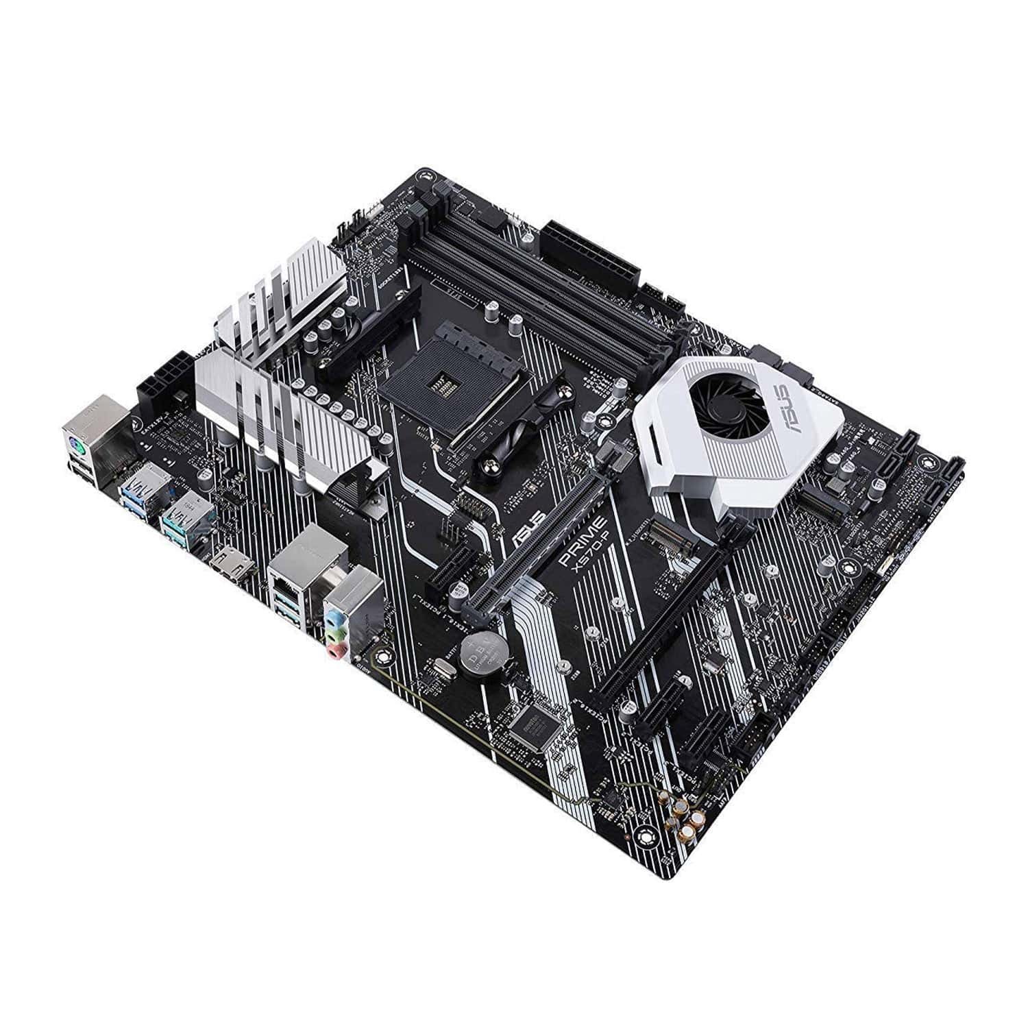 ASUS PRIME X570-P CSM AMD AM4 ATX motherboard with PCIe 4.0 Dual M.2 and Aura Sync - Image 2