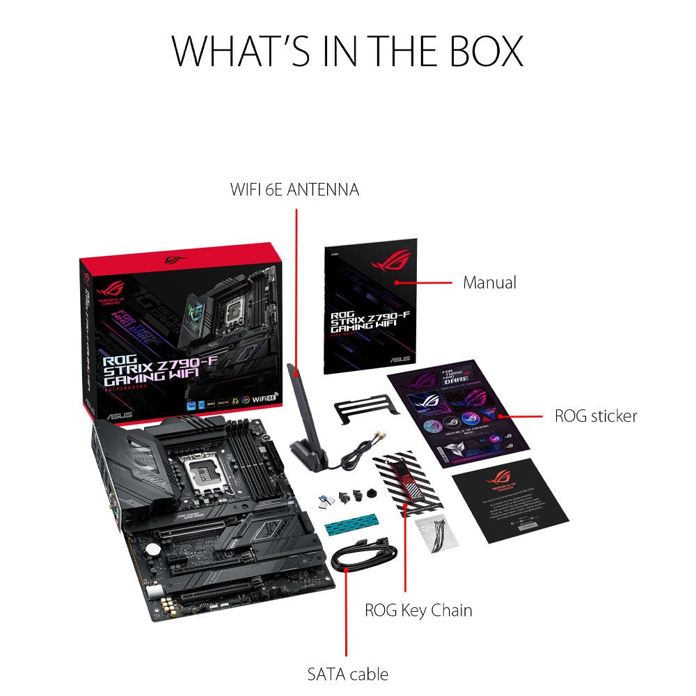 ASUS ROG STRIX Z790-F GAMING WIFI Intel Z790 LGA 1700 ATX Motherboard - Image 7