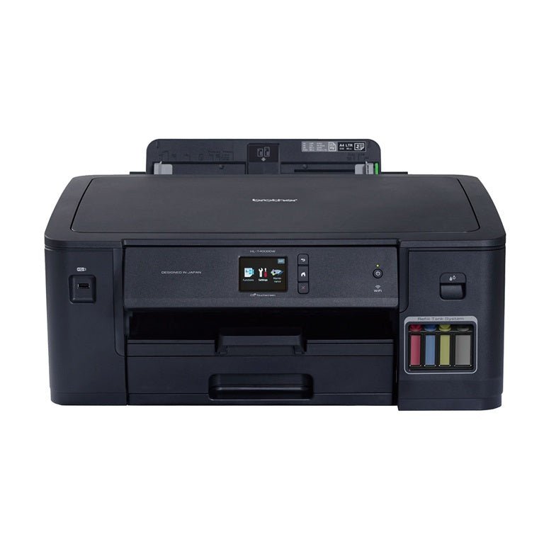 Brother HL-T4000DW - A3 Inkjet Printer, Refill Ink Tank Wireless Duplex Print