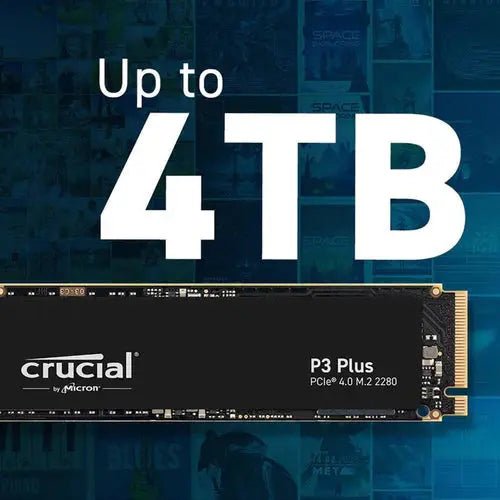 Crucial P3 Plus 4TB M.2 NVMe PCIe 4.0 Internal Solid State Drive - Image 3