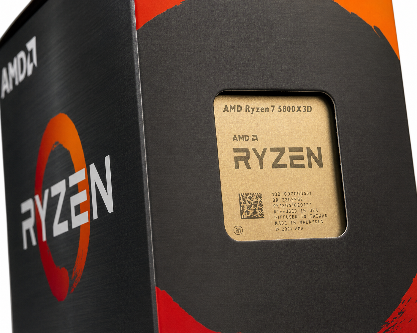 Ryzen 7 5800X3D AM4 10th Anniversary Edition Processor Brand New
